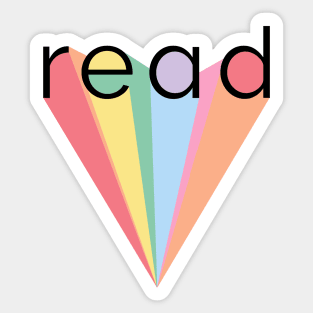 Rainbow Read x Prudence and the Crow Sticker